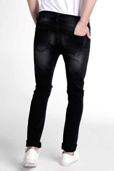 Skinny Fit 5-Pocket Jeans With Zipper Fly
