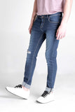 Skinny Fit Ripped Jeans