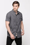 Chambray Shirt With Pocket