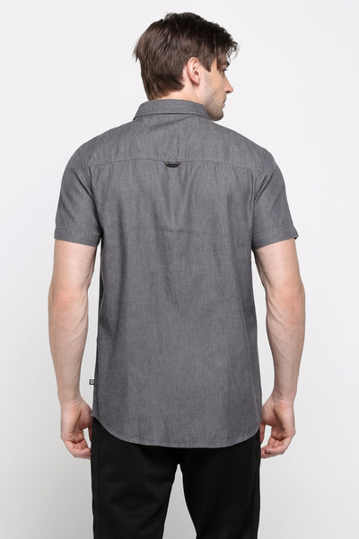 Chambray Shirt With Pocket
