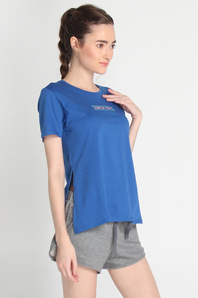 Tee With Embroidery