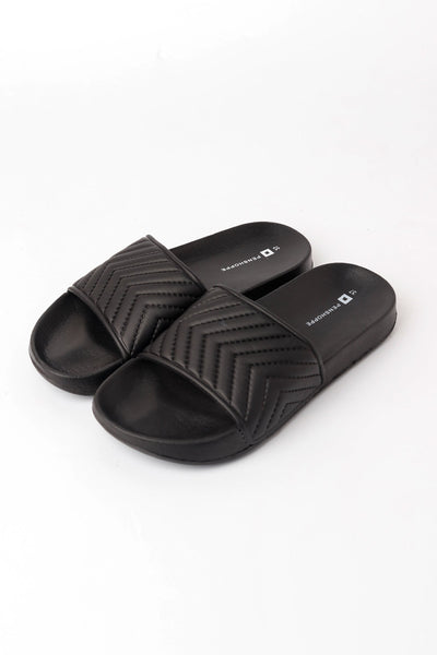 Synthetic Leather Sliders