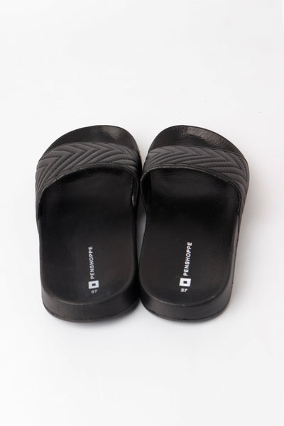 Synthetic Leather Sliders