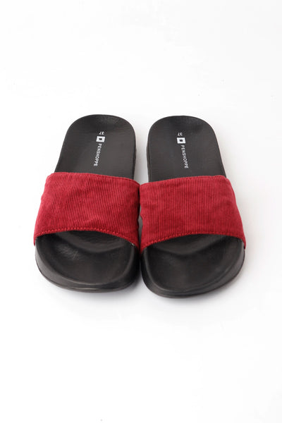 Corduroy Sliders
