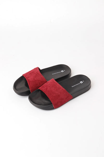 Corduroy Sliders