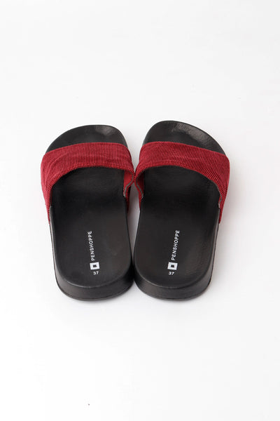 Corduroy Sliders