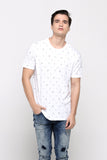 Relaxed Fit Tee With All-Over Print