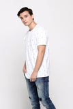 Relaxed Fit Tee With All-Over Print