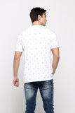 Relaxed Fit Tee With All-Over Print