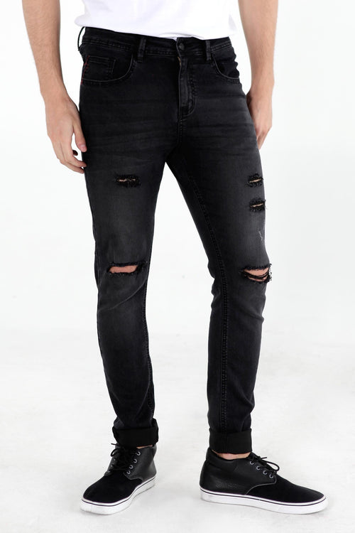 Super Skinny Fit Ripped Jeans