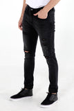 Super Skinny Fit Ripped Jeans