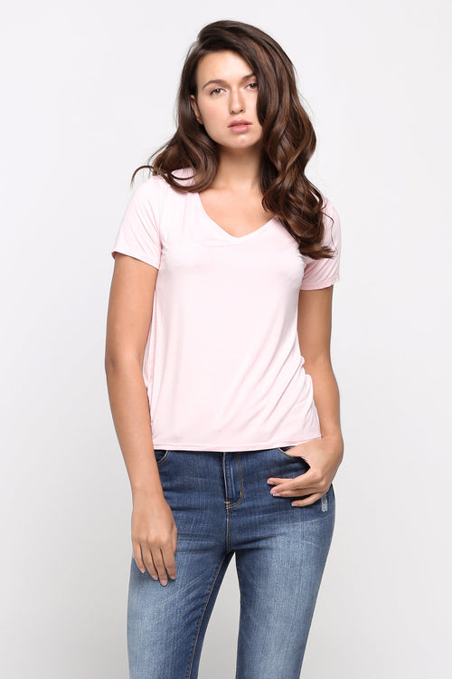 Super Soft Regular Fit V-Neck Tee