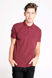 Polo Shirt With All-Over Print