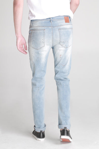 Skinny Fit 5-Pocket Jeans With Side Zip Detail