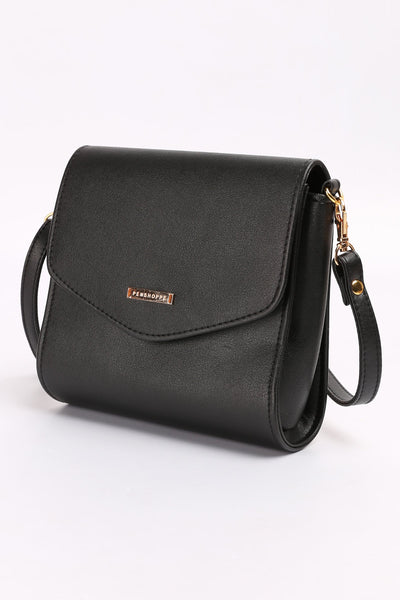 Ladies' Synthetic Leather Sling Bag