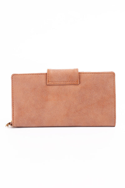 Ladies' Synthetic Leather Long Wallet