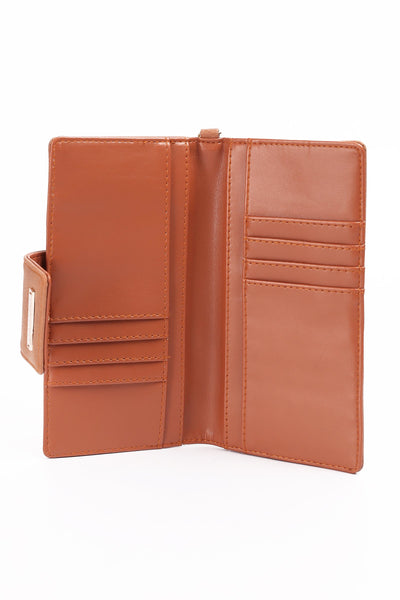 Ladies' Synthetic Leather Long Wallet