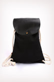 Canvas Drawstring Backpack