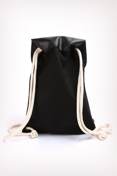 Canvas Drawstring Backpack