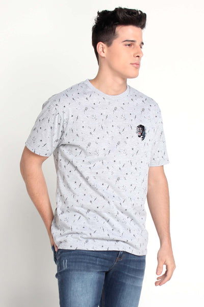 Relaxed Fit Tee With Embroidery