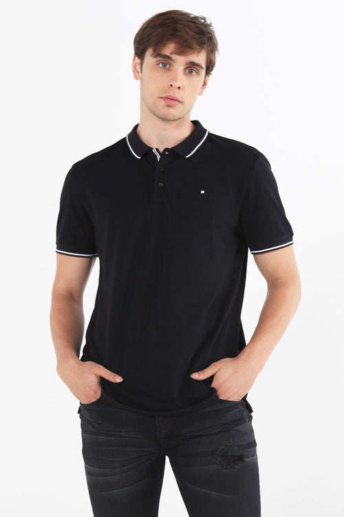 Polo Shirt With Tipping