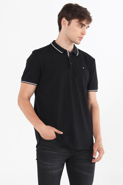 Polo Shirt With Tipping
