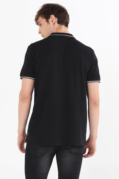 Polo Shirt With Tipping