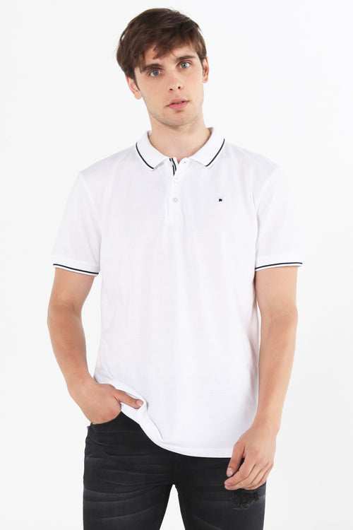 Polo Shirt With Tipping
