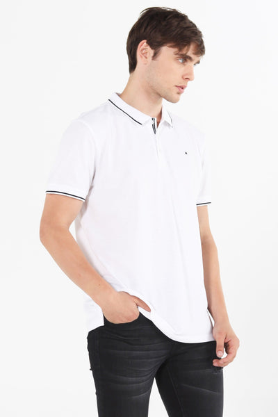 Polo Shirt With Tipping