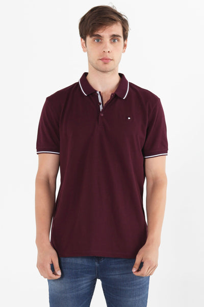 Polo Shirt With Tipping
