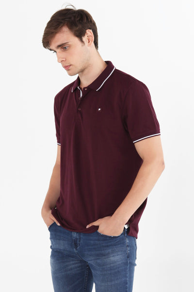 Polo Shirt With Tipping