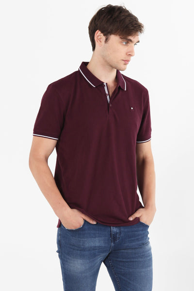 Polo Shirt With Tipping