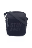Corduroy Sling Bag With Embroidery