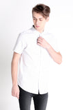 Poplin Shirt With All-Over Print
