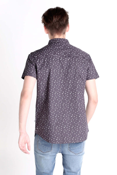 Poplin Shirt With All-Over Print