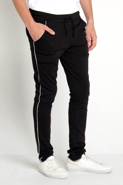 Mid Rise Trousers With Drawstring