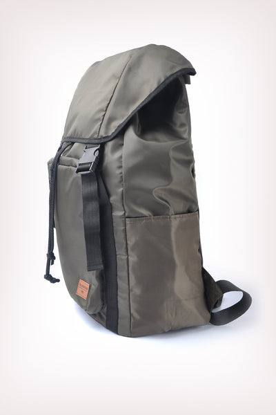 Nylon Backpack With Multiple Pockets