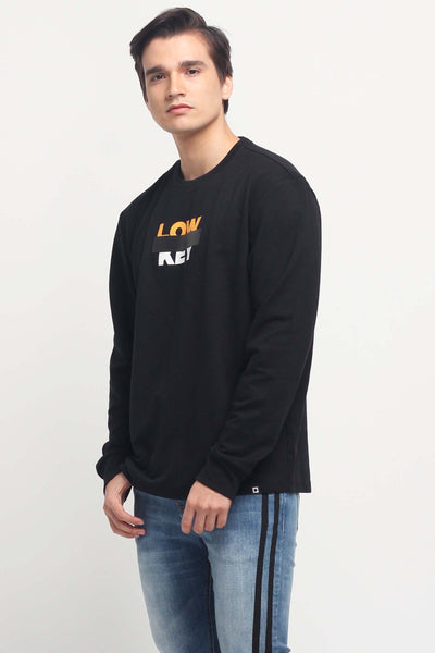 Relaxed Fit Pullover With Graphic Print