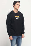 Relaxed Fit Pullover With Graphic Print