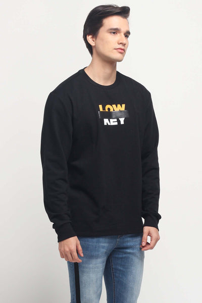 Relaxed Fit Pullover With Graphic Print