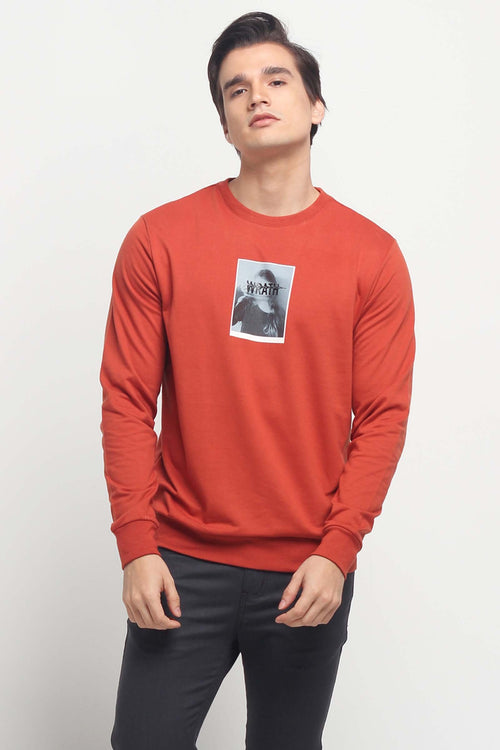 Pullover With Graphic Print