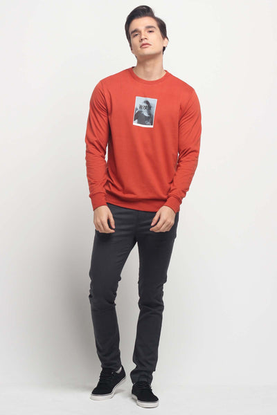 Pullover With Graphic Print