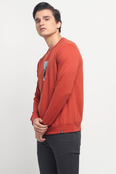 Pullover With Graphic Print