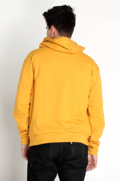 French Terry Hoodie With Zipper Detail