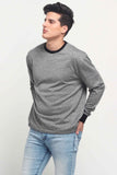 Relaxed Fit Pullover With Cut & Sew Panel
