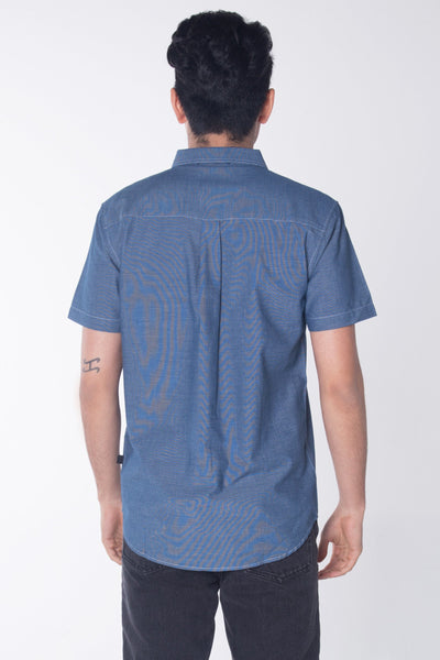 Poplin Shirt With Button-Down Collar