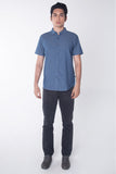 Poplin Shirt With Button-Down Collar