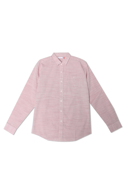 Men's Poplin Shirt With Pocket Detail