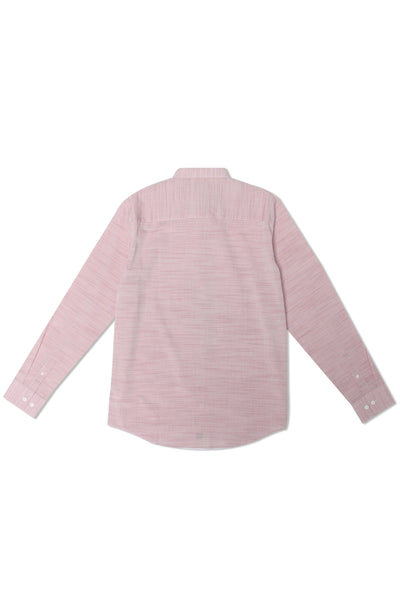 Men's Poplin Shirt With Pocket Detail