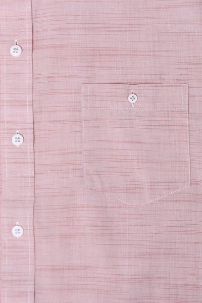 Men's Poplin Shirt With Pocket Detail